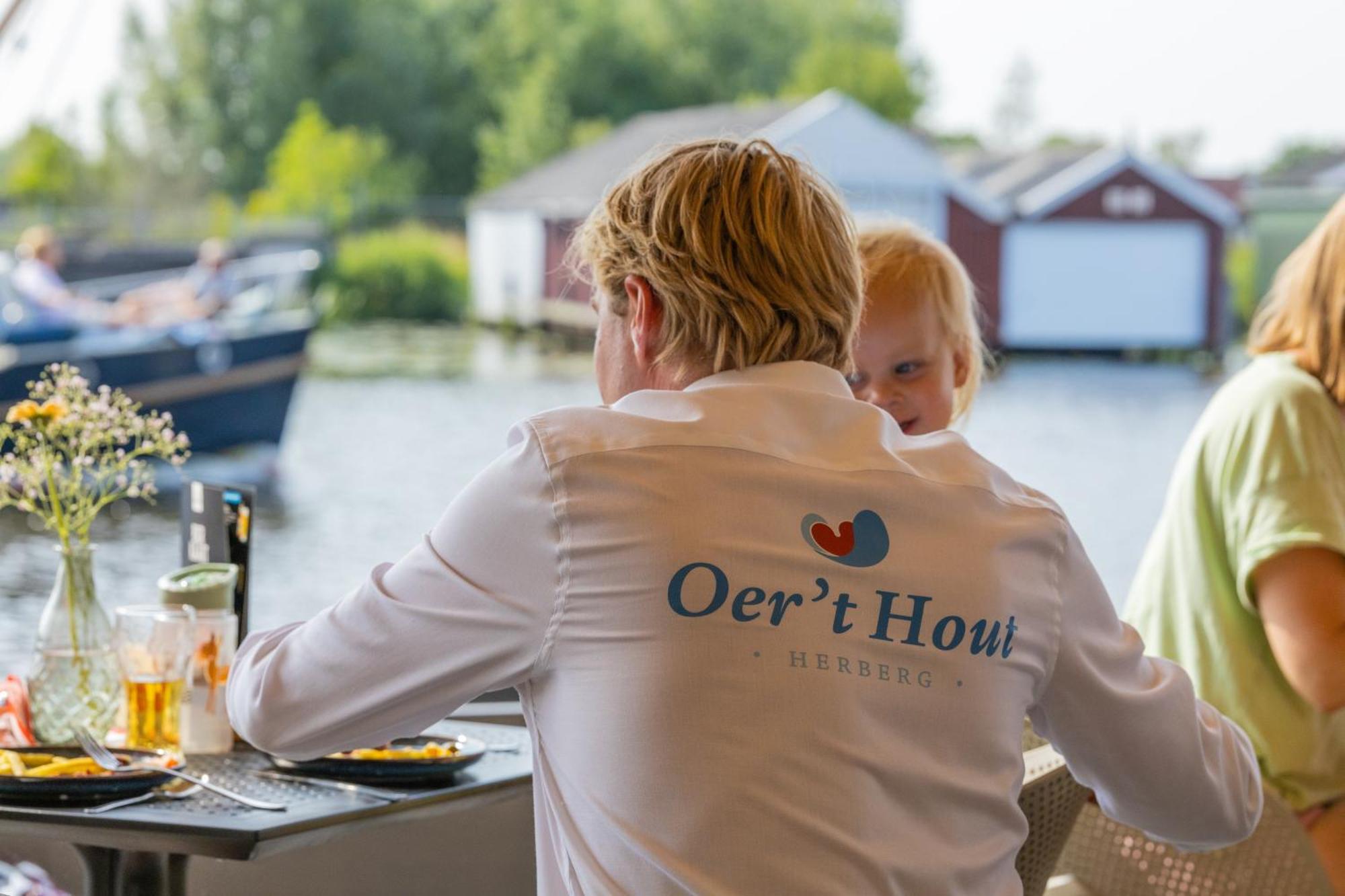 Herberg Oer't Hout Vandrehjem Grou Eksteriør billede